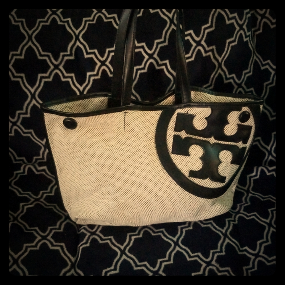 Tory Burch Lonnie Canvas Tote